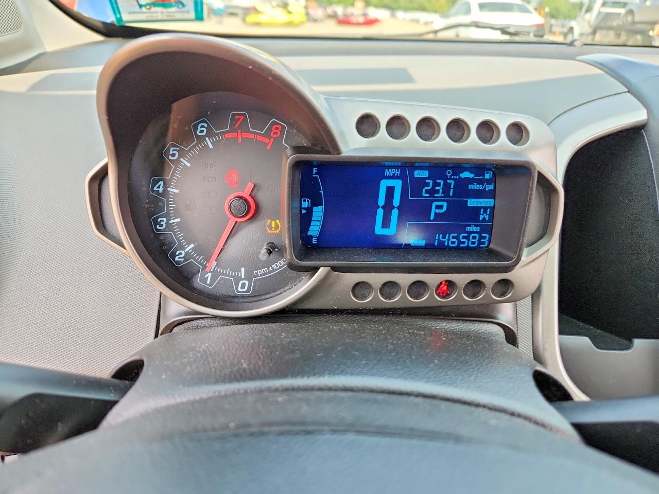 2014 Chevrolet Sonic Lt Blue vin: 1G1JC5SH4E4154313