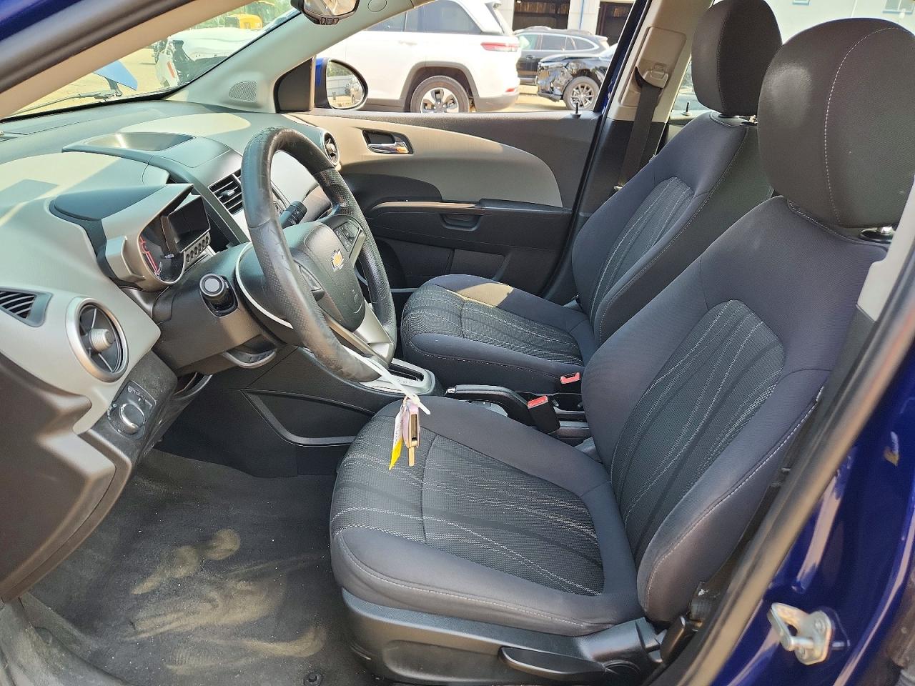 2014 Chevrolet Sonic Lt Blue vin: 1G1JC5SH4E4154313