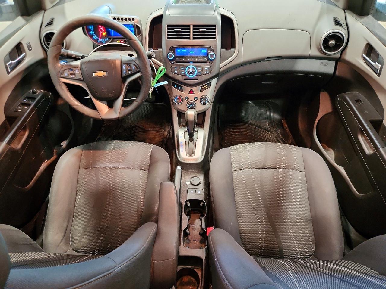 2014 Chevrolet Sonic Lt White vin: 1G1JC5SH4E4164873
