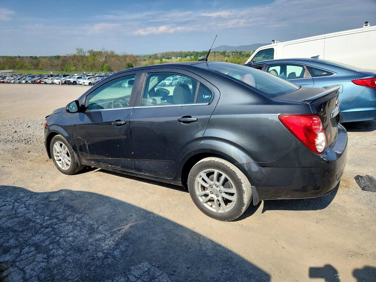 2014 Chevrolet Sonic Lt Black vin: 1G1JC5SH4E4206054