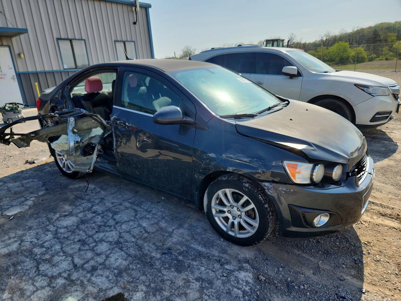 2014 Chevrolet Sonic Lt Black vin: 1G1JC5SH4E4206054