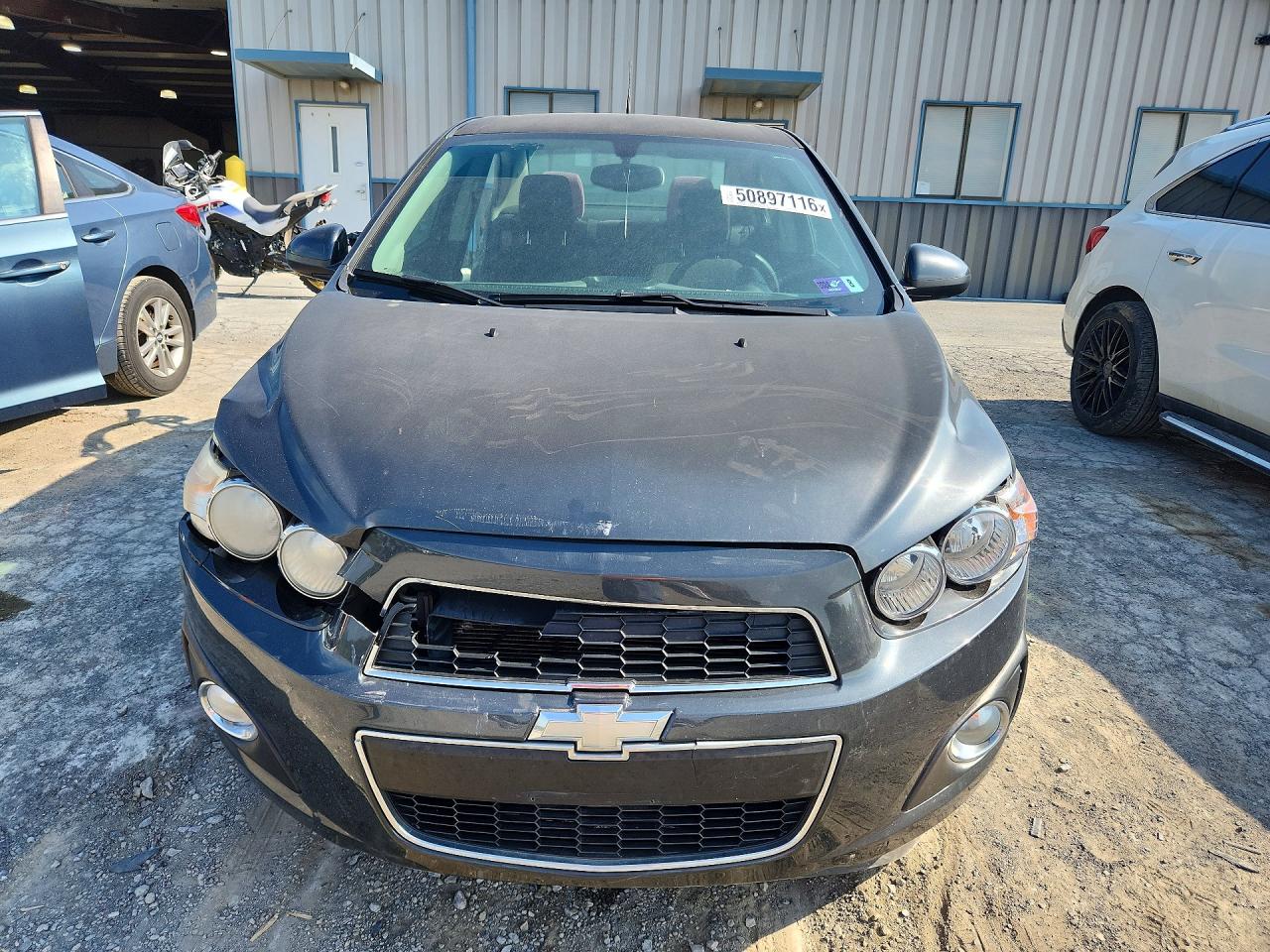 2014 Chevrolet Sonic Lt Black vin: 1G1JC5SH4E4206054