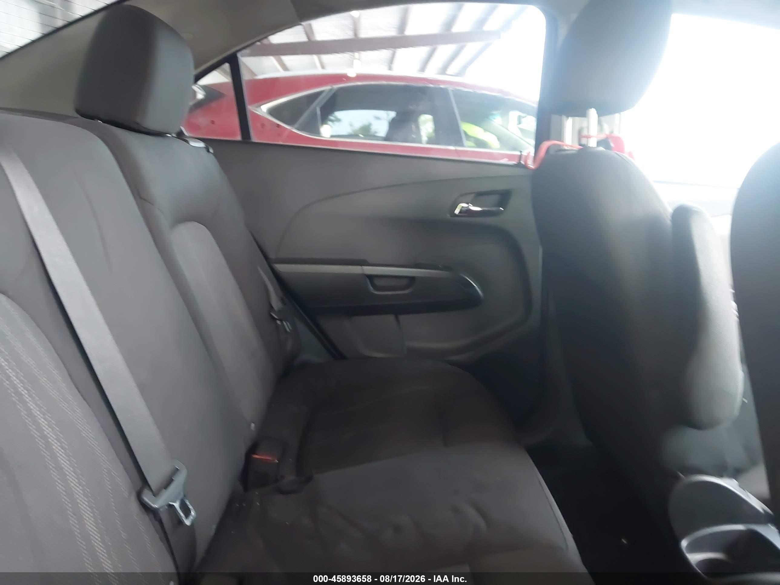 2014 Chevrolet Sonic Lt Auto Red vin: 1G1JC5SH4E4207270