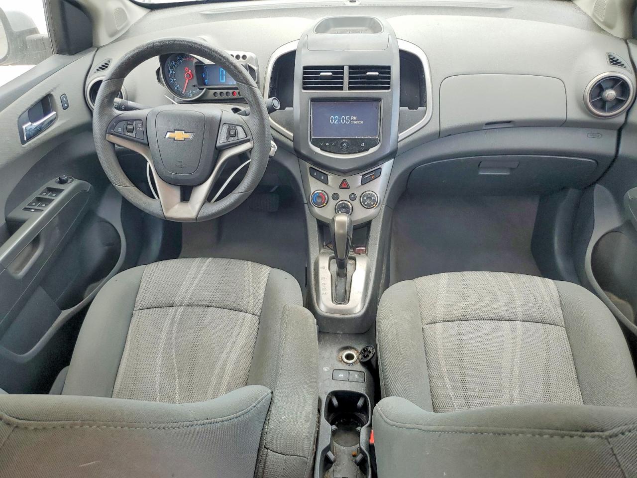 2014 Chevrolet Sonic Lt Серебряный vin: 1G1JC5SH4E4239250