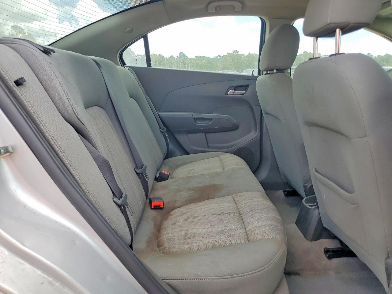 2014 Chevrolet Sonic Lt Серебряный vin: 1G1JC5SH4E4239250