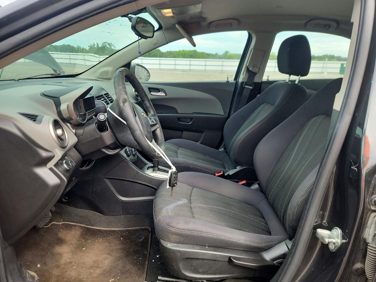 2015 Chevrolet Sonic Lt Black vin: 1G1JC5SH4F4127338