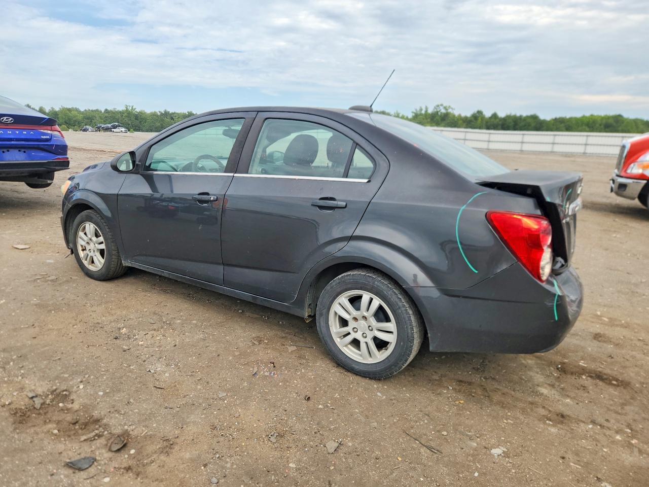 2015 Chevrolet Sonic Lt Black vin: 1G1JC5SH4F4127338