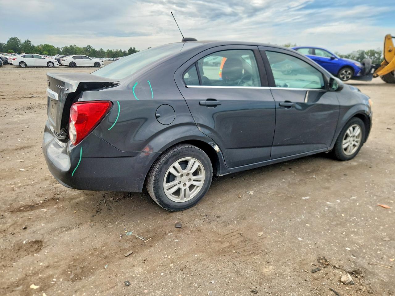 2015 Chevrolet Sonic Lt Black vin: 1G1JC5SH4F4127338