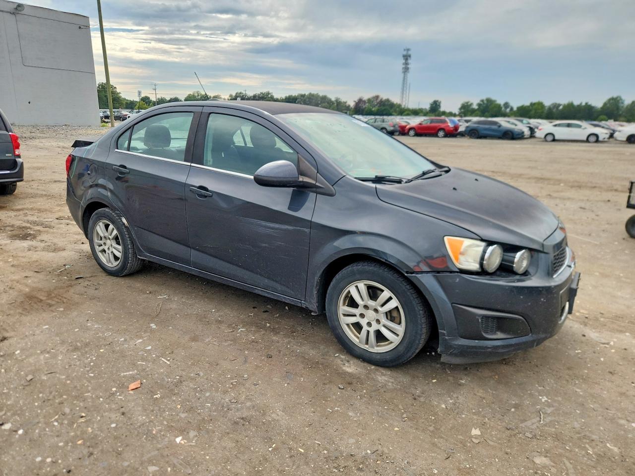 2015 Chevrolet Sonic Lt Black vin: 1G1JC5SH4F4127338