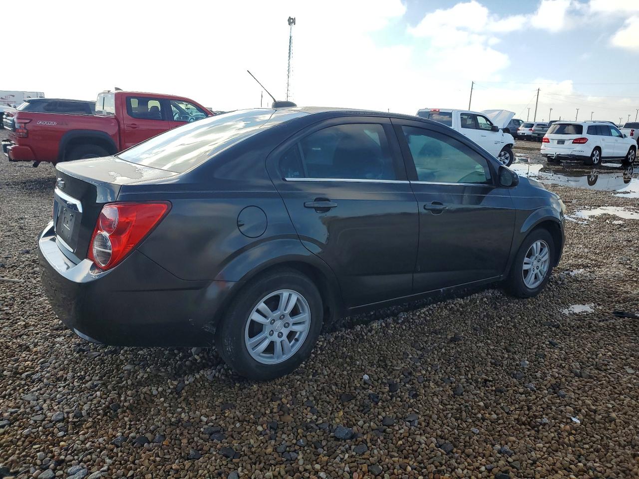 2015 Chevrolet Sonic Lt Gray vin: 1G1JC5SH4F4127775