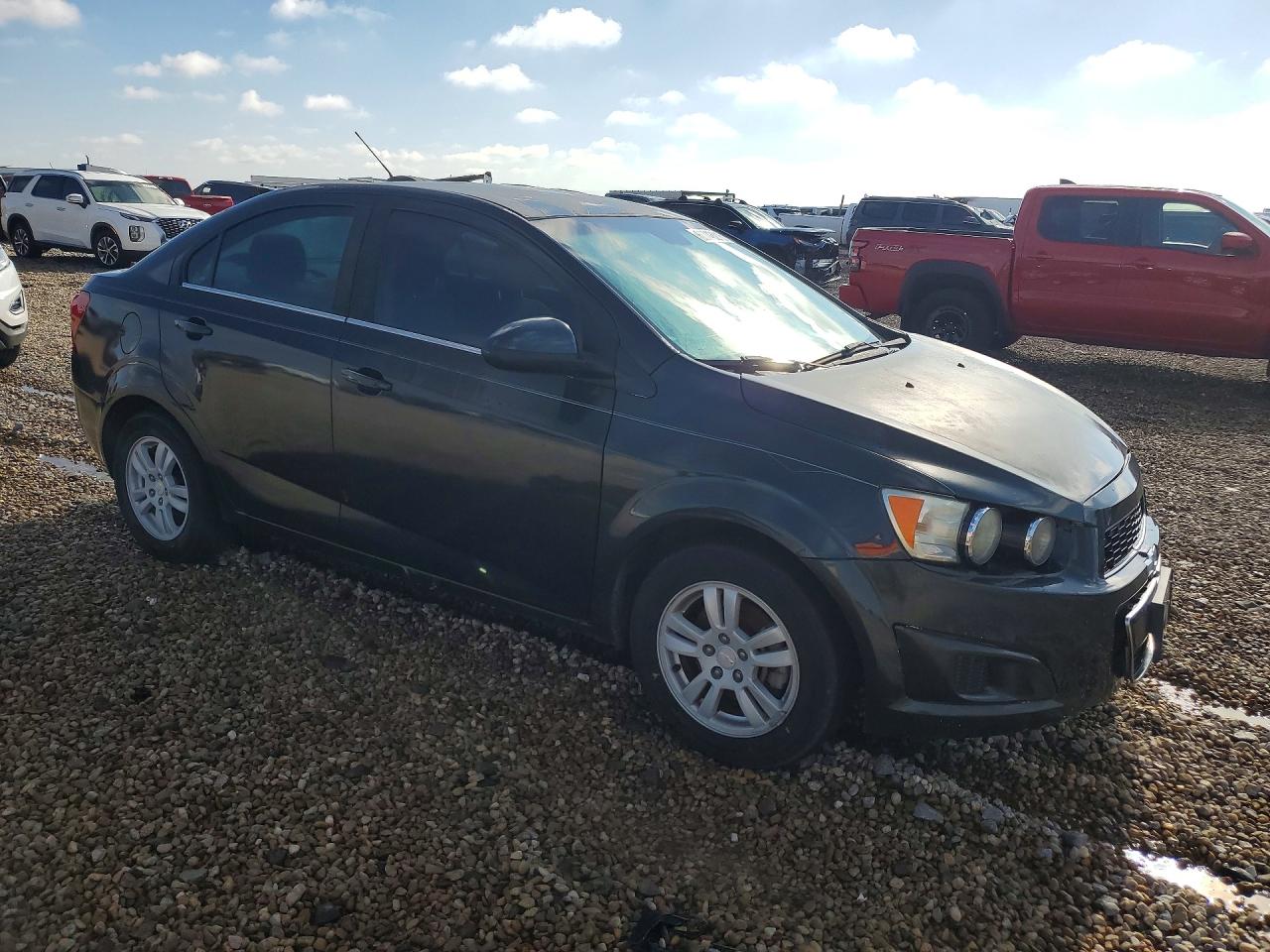 2015 Chevrolet Sonic Lt Gray vin: 1G1JC5SH4F4127775
