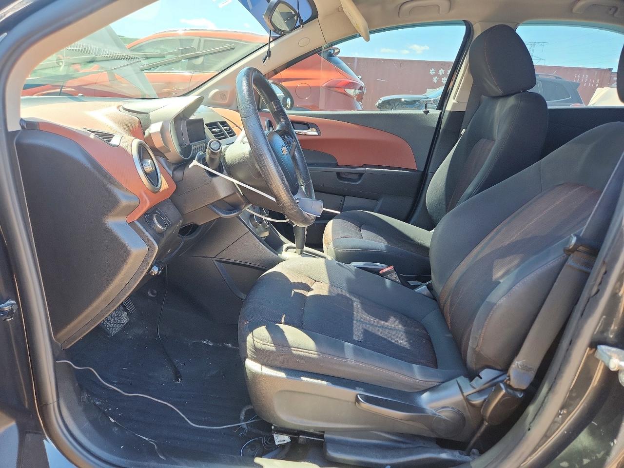 2015 Chevrolet Sonic Lt Gray vin: 1G1JC5SH4F4132796