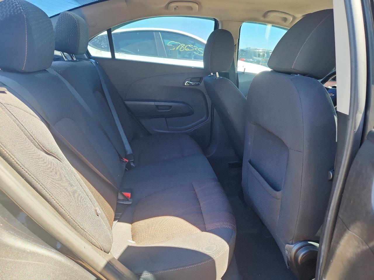 2015 Chevrolet Sonic Lt Gray vin: 1G1JC5SH4F4132796