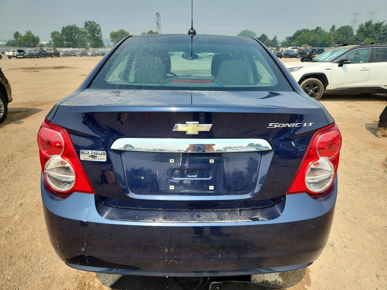 2015 Chevrolet Sonic Lt Blue vin: 1G1JC5SH4F4143247