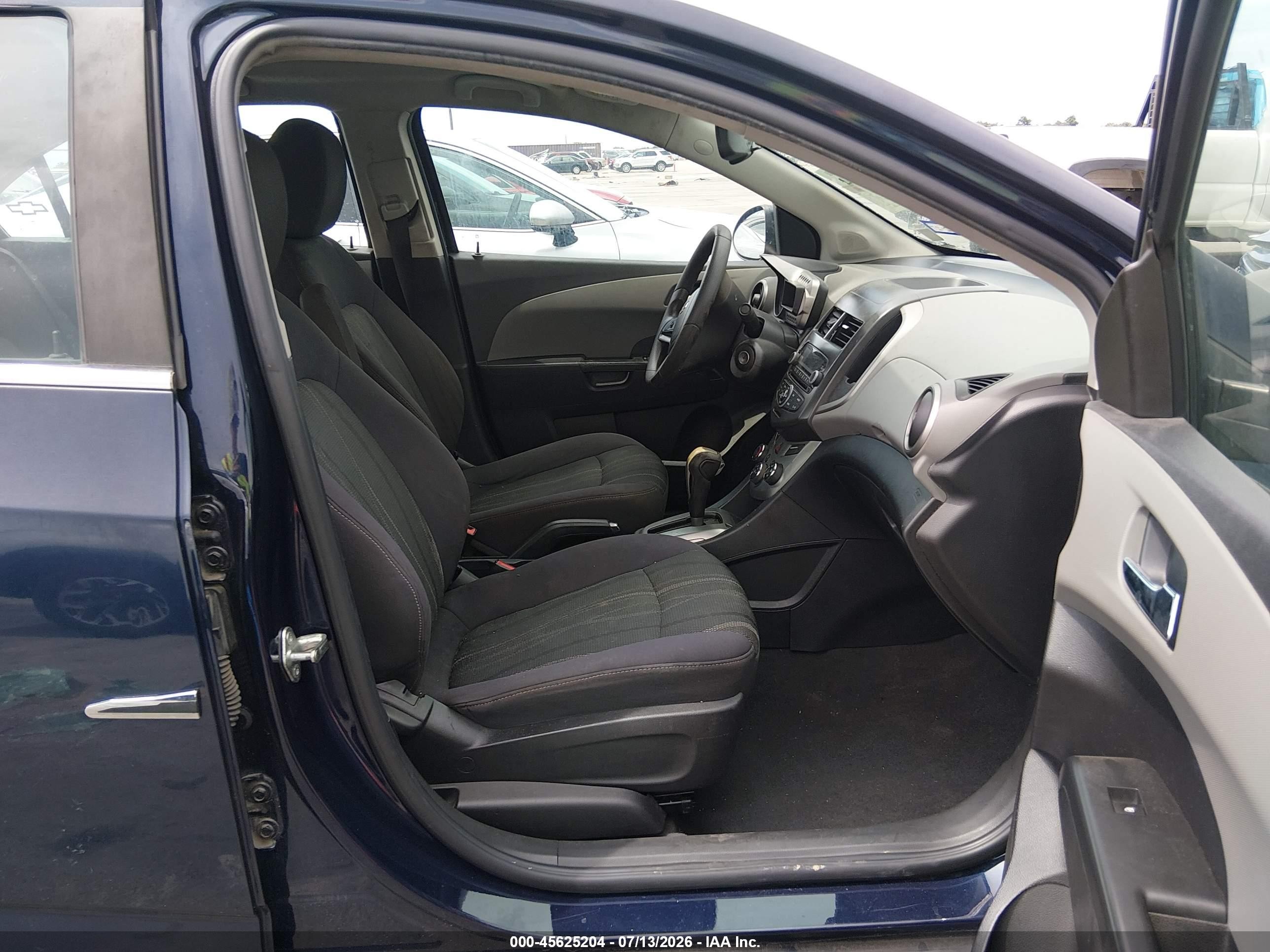 2015 Chevrolet Sonic Lt Auto Dark Blue vin: 1G1JC5SH4F4180735