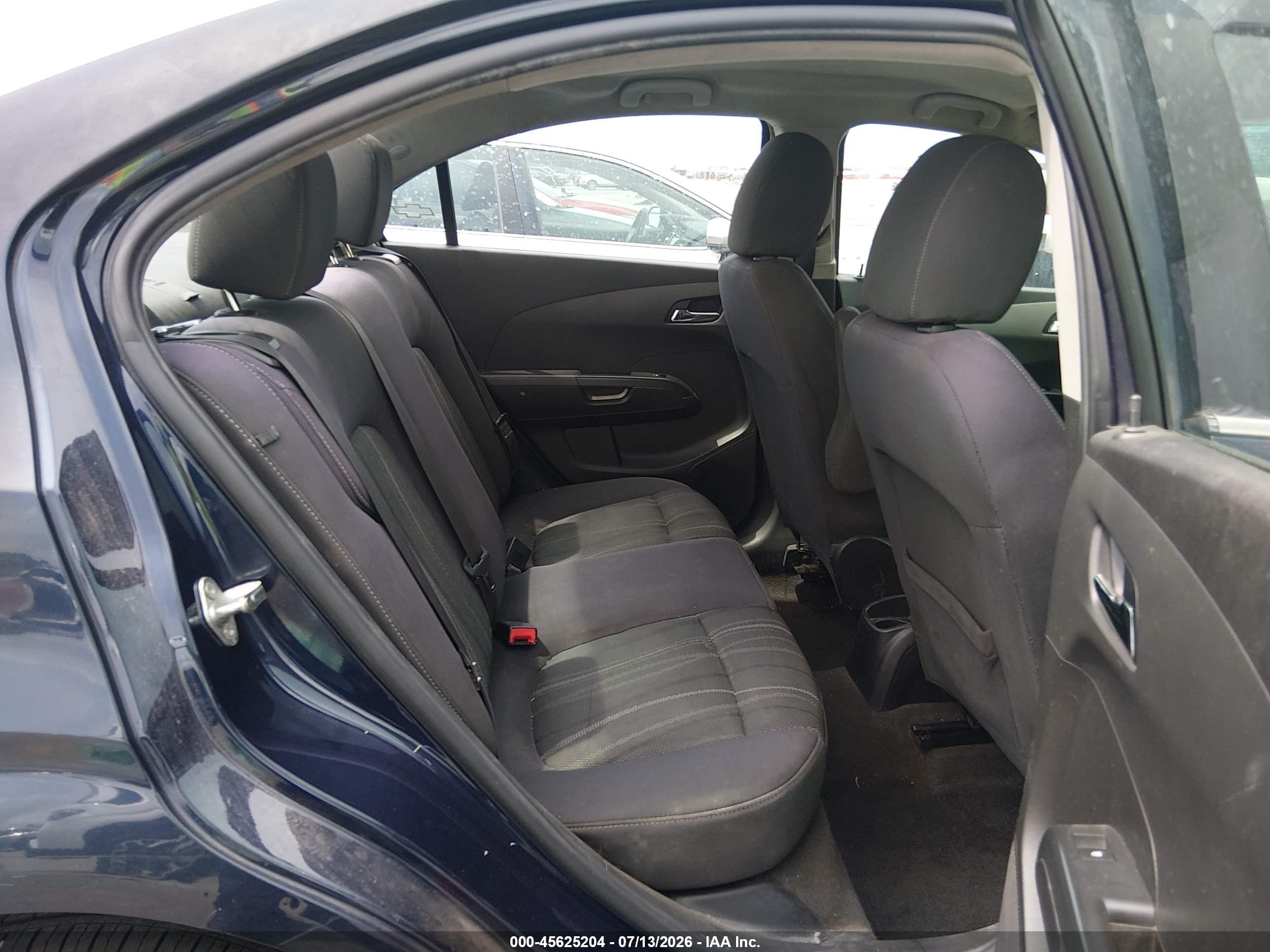 2015 Chevrolet Sonic Lt Auto Dark Blue vin: 1G1JC5SH4F4180735