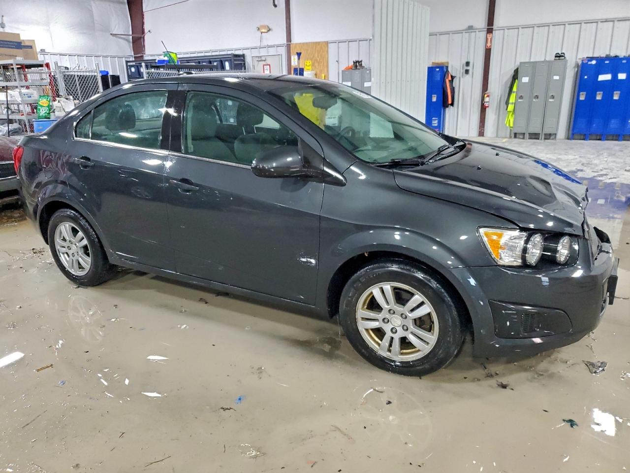 2015 Chevrolet Sonic Lt Gray vin: 1G1JC5SH4F4181206
