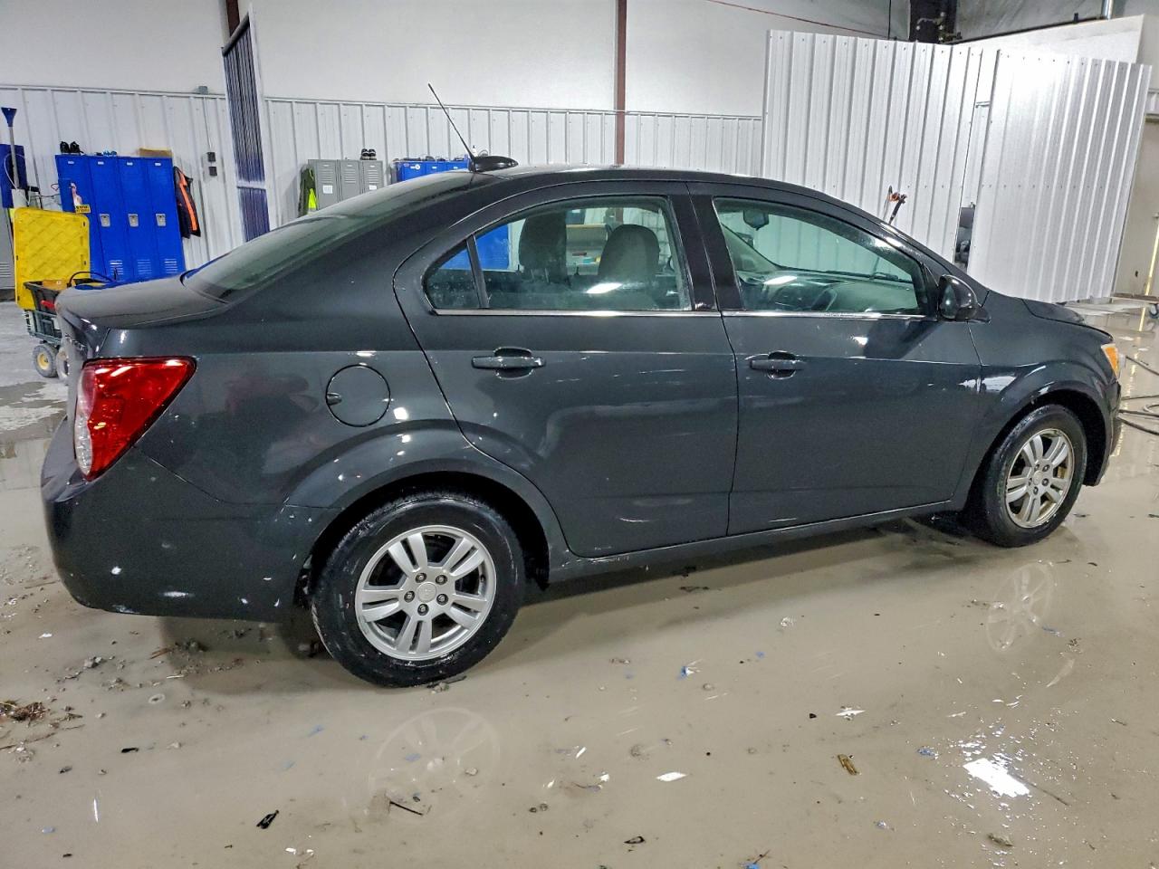 2015 Chevrolet Sonic Lt Gray vin: 1G1JC5SH4F4181206