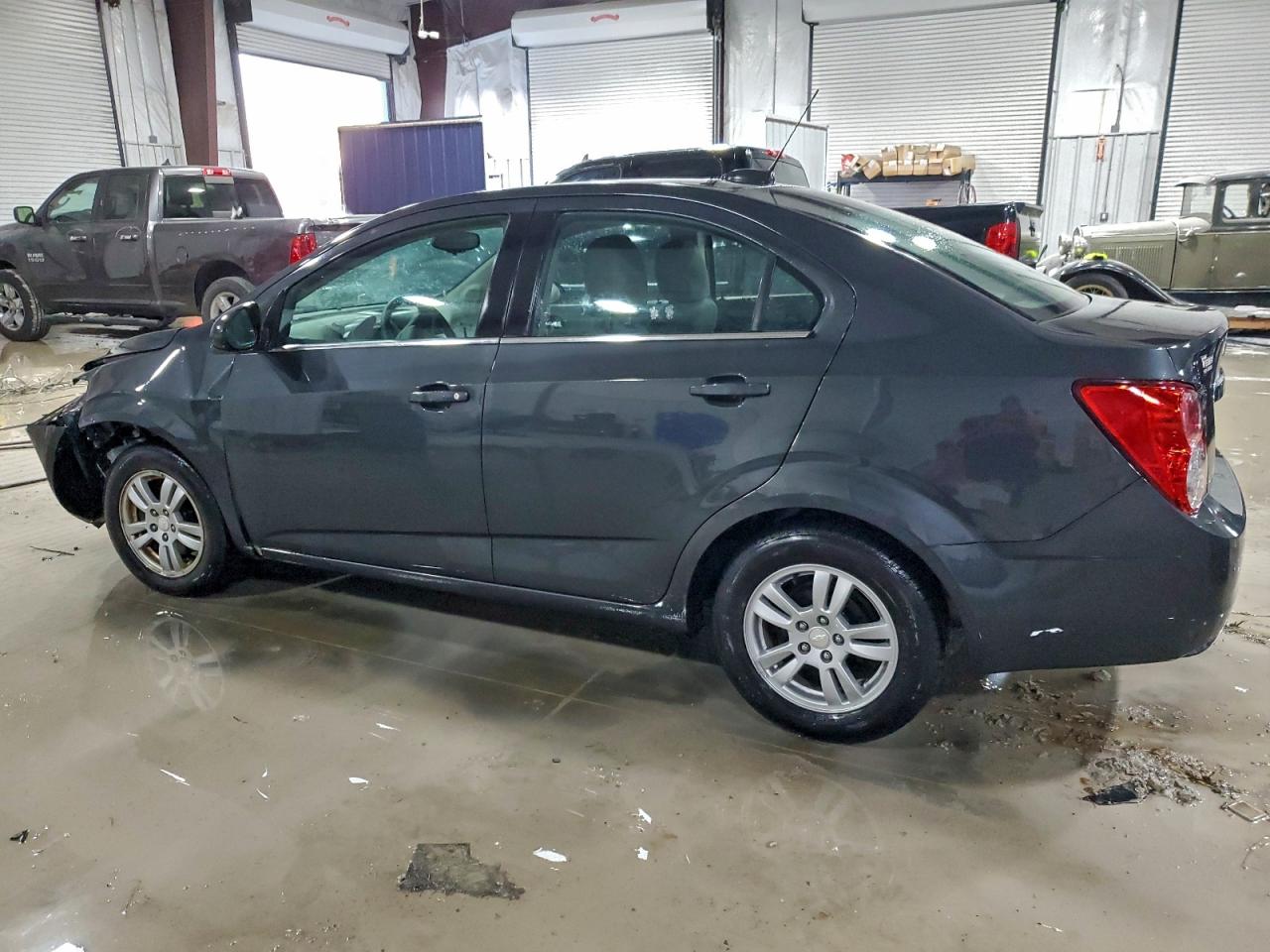 2015 Chevrolet Sonic Lt Gray vin: 1G1JC5SH4F4181206
