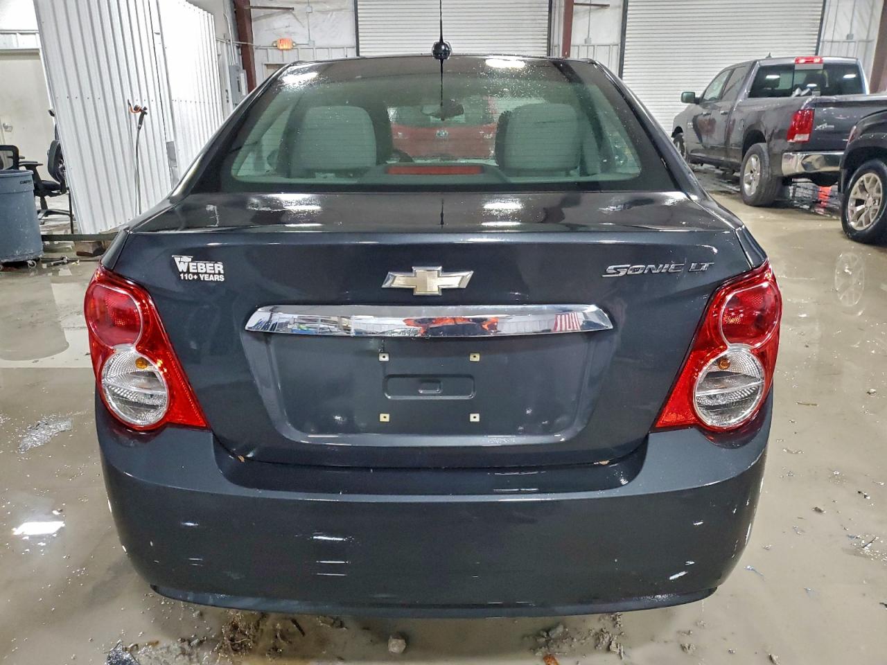 2015 Chevrolet Sonic Lt Gray vin: 1G1JC5SH4F4181206