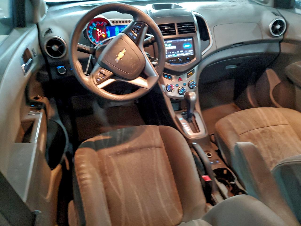 2015 Chevrolet Sonic Lt Gray vin: 1G1JC5SH4F4181206