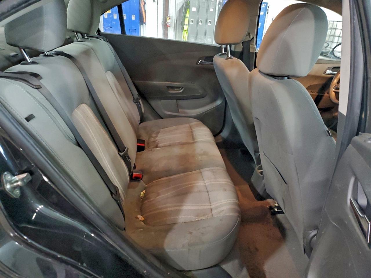 2015 Chevrolet Sonic Lt Gray vin: 1G1JC5SH4F4181206