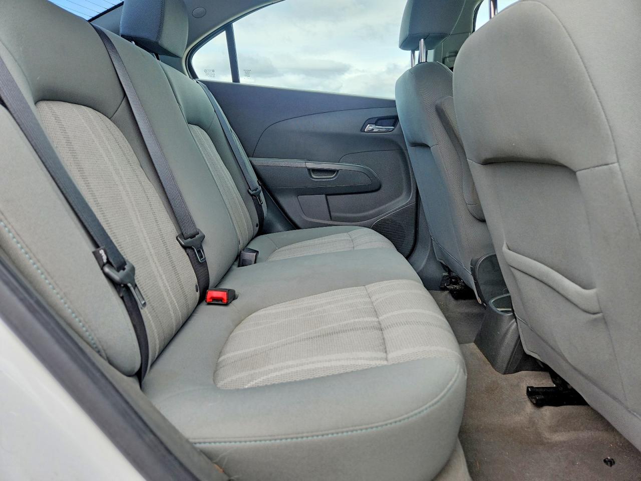 2012 Chevrolet Sonic Lt White vin: 1G1JC5SH5C4155046