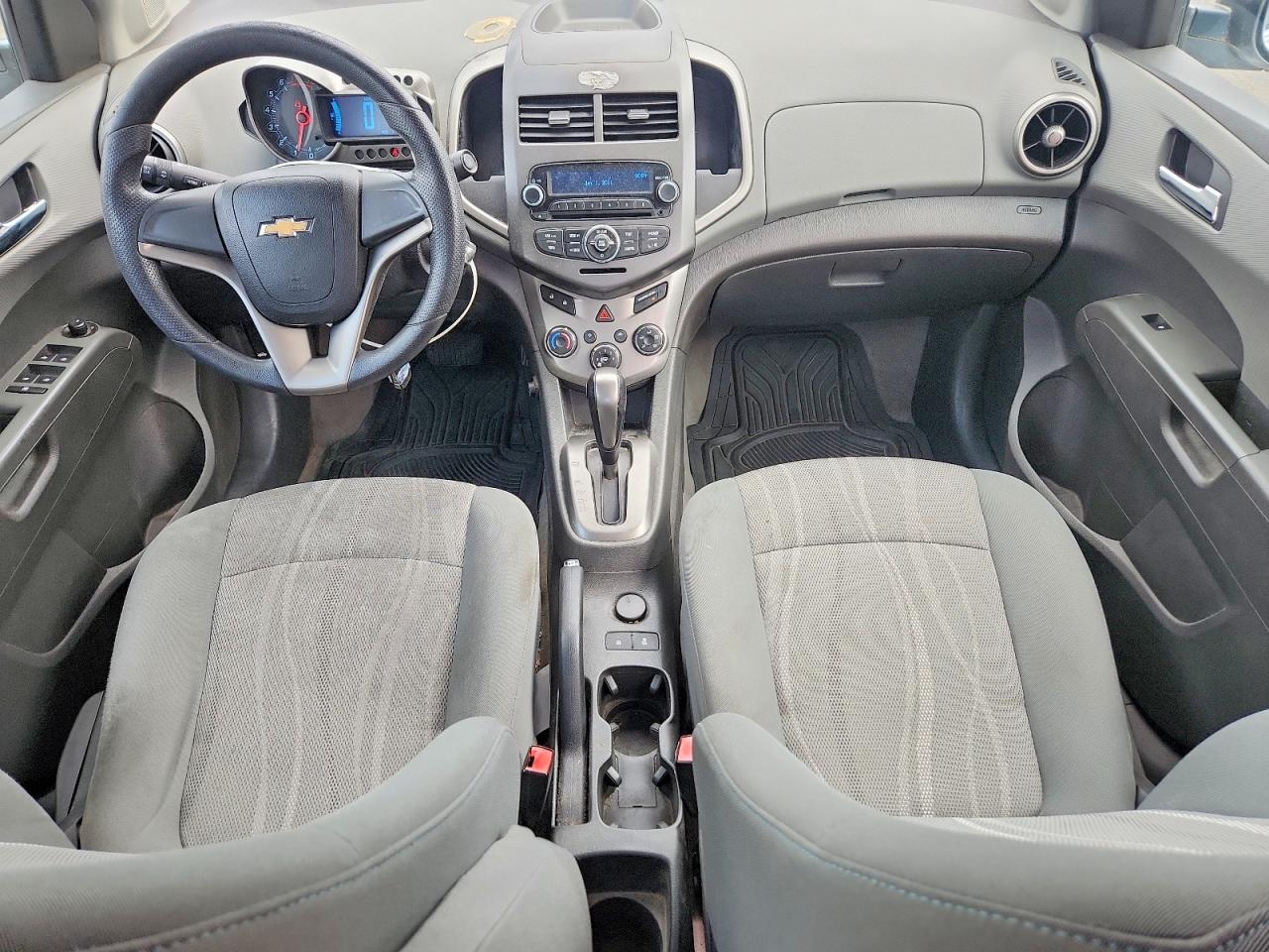 2012 Chevrolet Sonic Lt White vin: 1G1JC5SH5C4155046