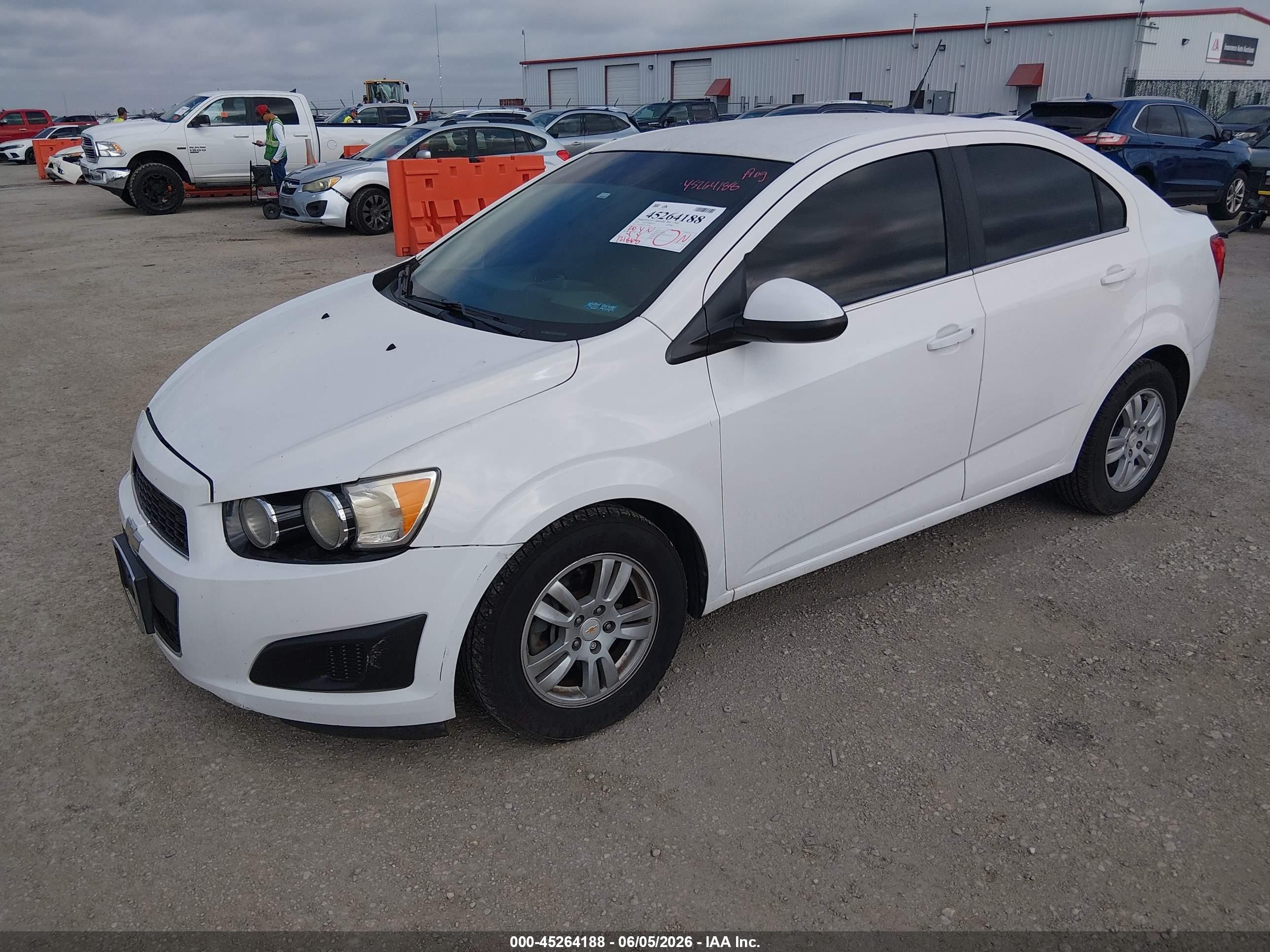 2012 Chevrolet Sonic 2lt White vin: 1G1JC5SH5C4155418