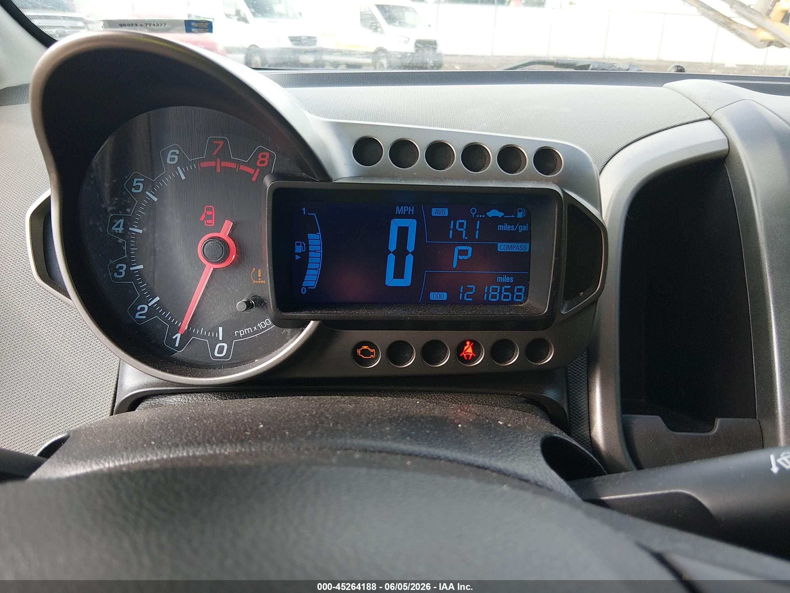 2012 Chevrolet Sonic 2lt White vin: 1G1JC5SH5C4155418