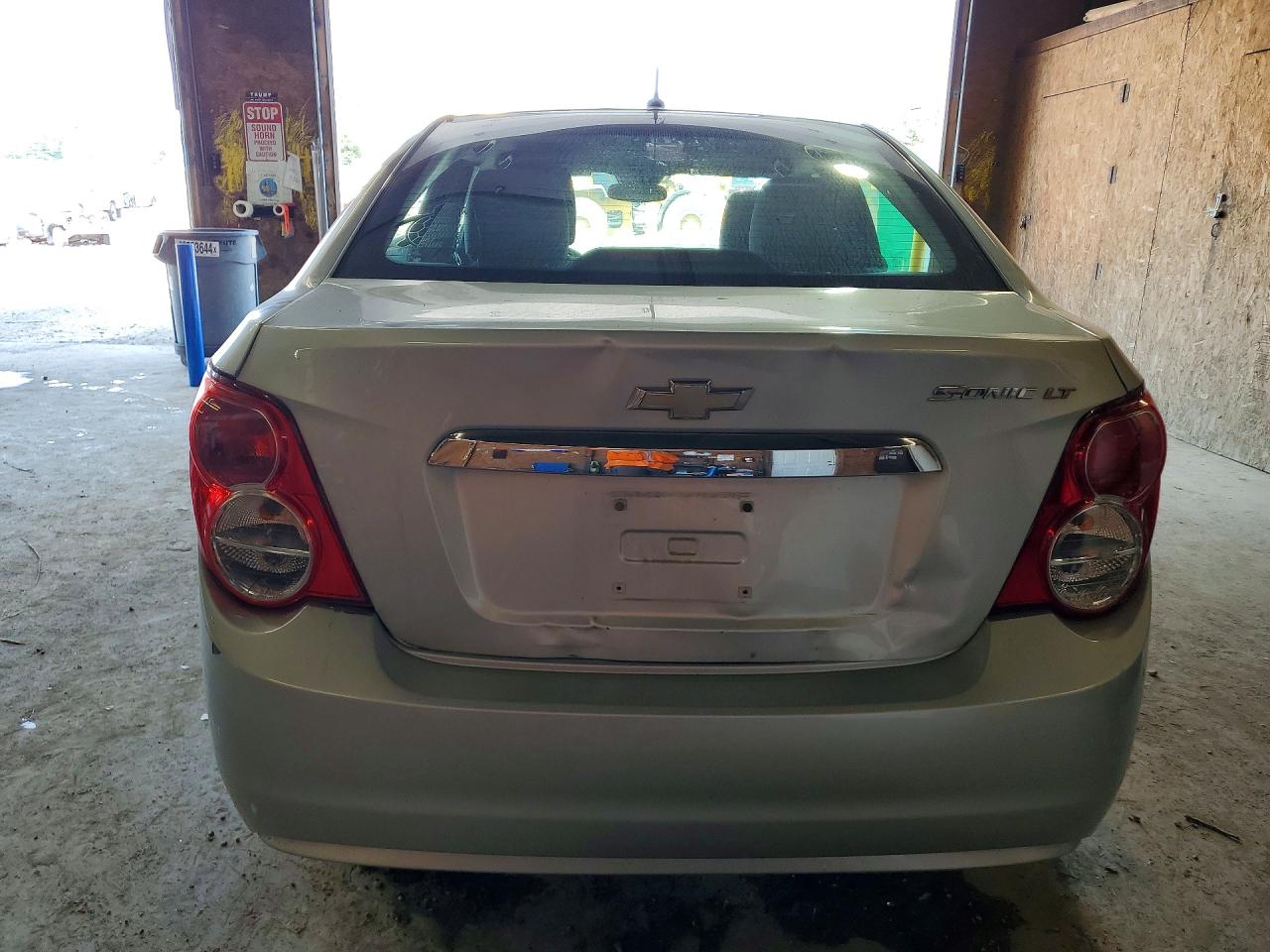 2012 Chevrolet Sonic Lt Серебряный vin: 1G1JC5SH5C4170534