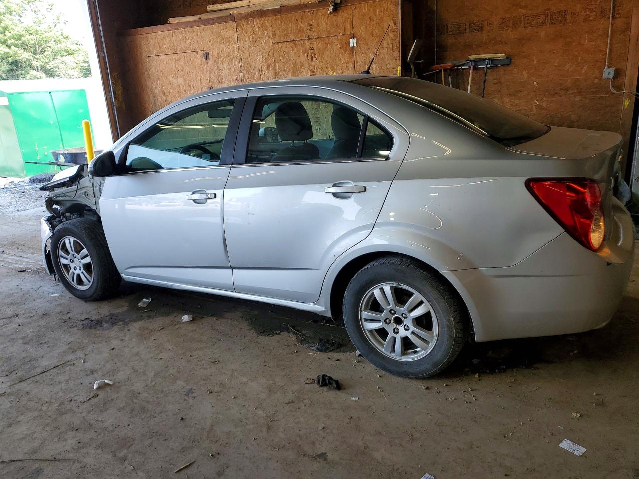 2012 Chevrolet Sonic Lt Серебряный vin: 1G1JC5SH5C4170534