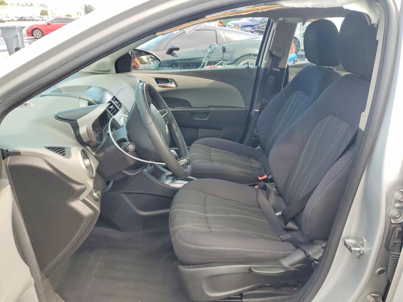 2013 Chevrolet Sonic Lt Silver vin: 1G1JC5SH5D4167859
