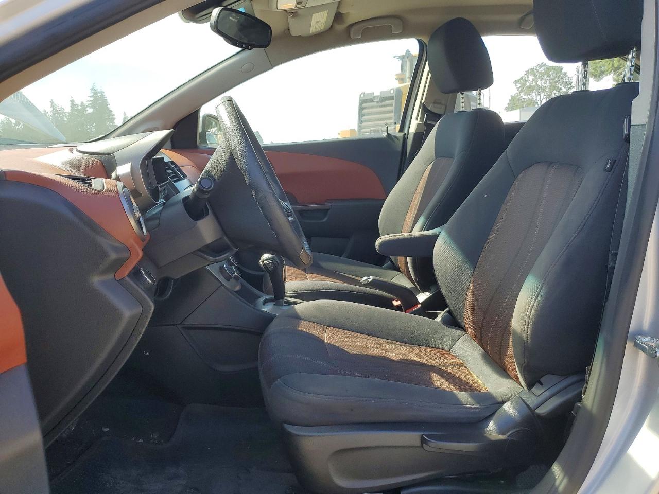 2013 Chevrolet Sonic Lt Silver vin: 1G1JC5SH5D4192101
