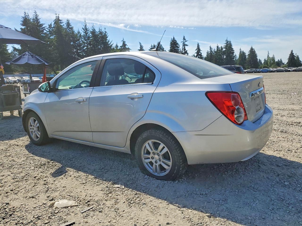 2013 Chevrolet Sonic Lt Silver vin: 1G1JC5SH5D4192101