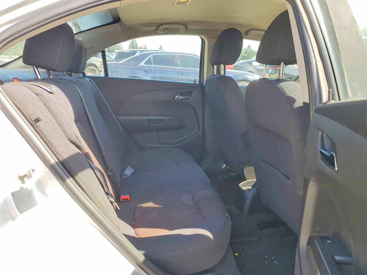 2013 Chevrolet Sonic Lt Silver vin: 1G1JC5SH5D4192101