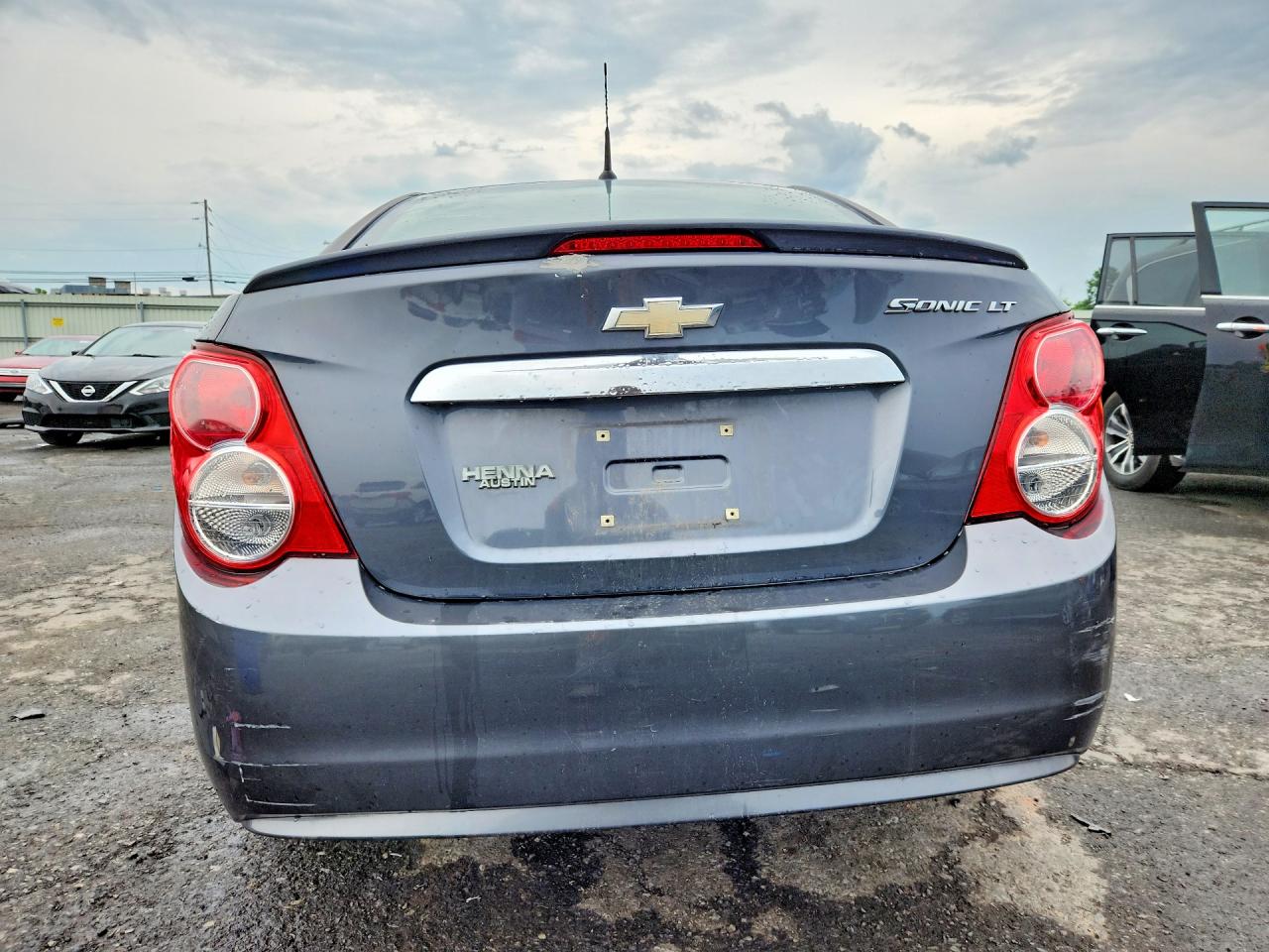 2013 Chevrolet Sonic Lt Gray vin: 1G1JC5SH5D4229518