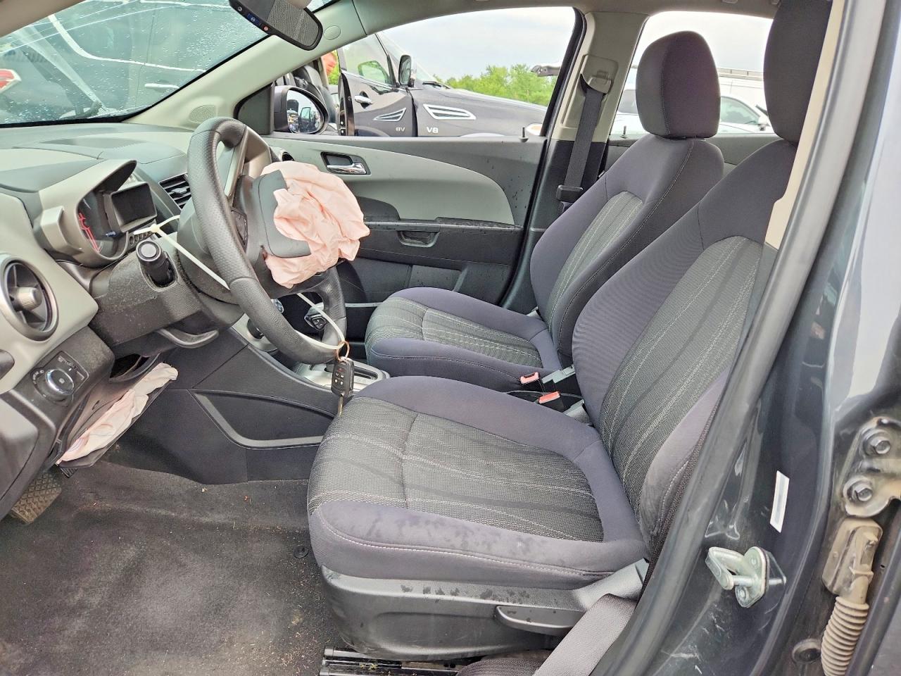 2013 Chevrolet Sonic Lt Gray vin: 1G1JC5SH5D4229518