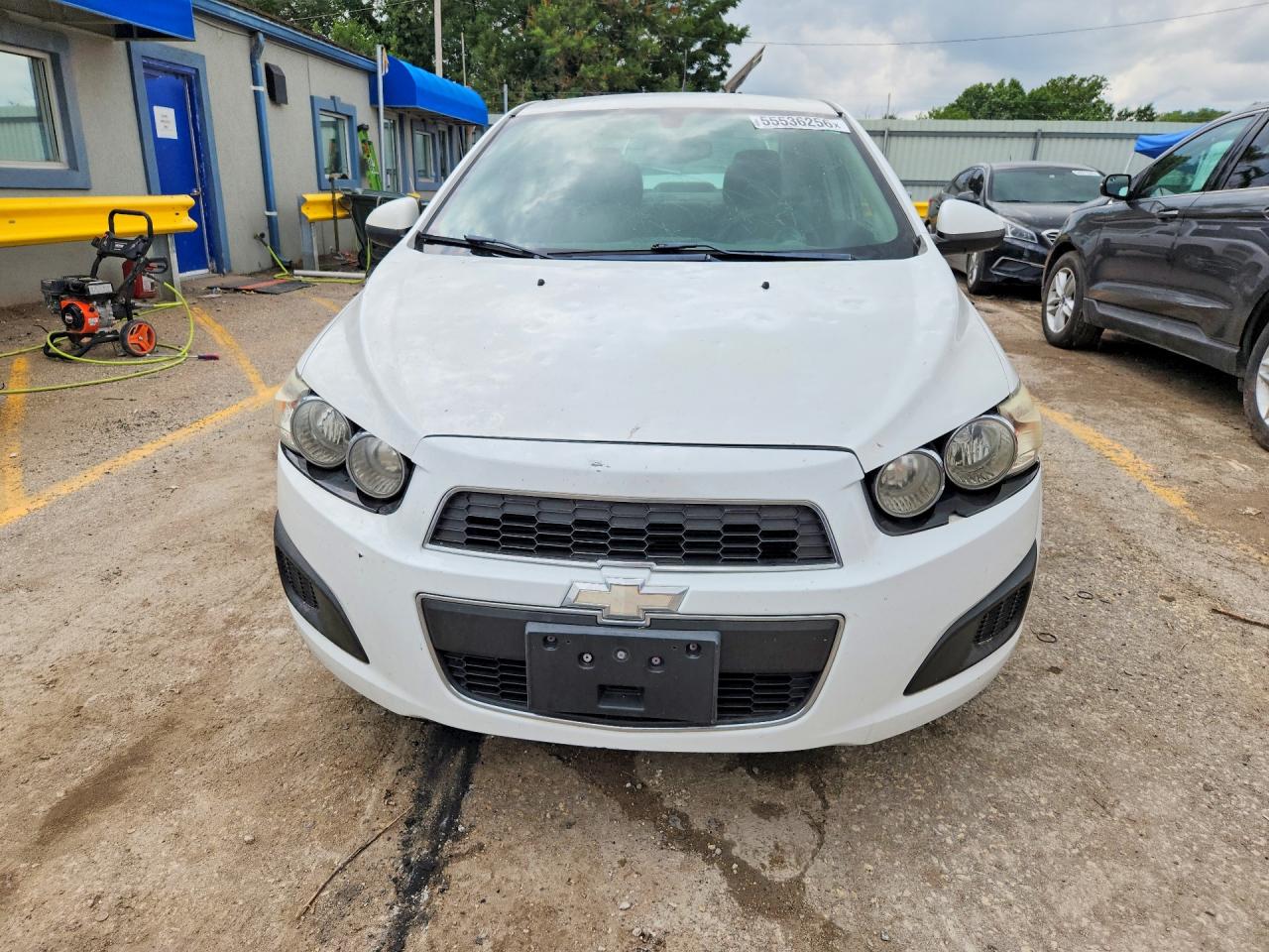 2014 Chevrolet Sonic Lt White vin: 1G1JC5SH5E4208718