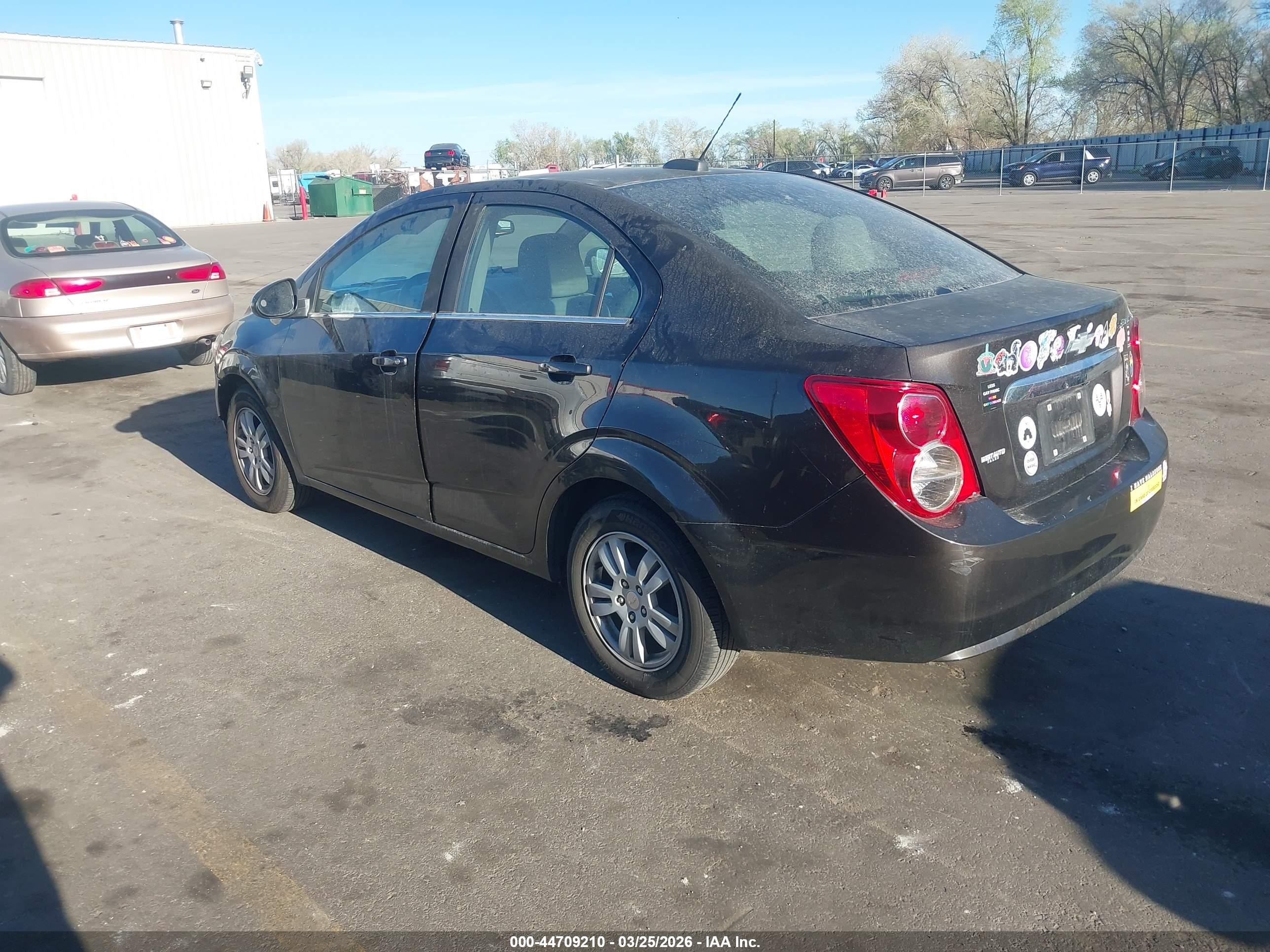 2015 Chevrolet Sonic Lt Auto Blue vin: 1G1JC5SH5F4130927