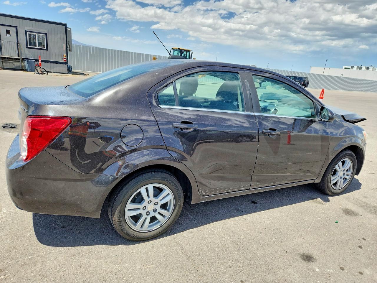 2015 Chevrolet Sonic Lt Gray vin: 1G1JC5SH5F4130927