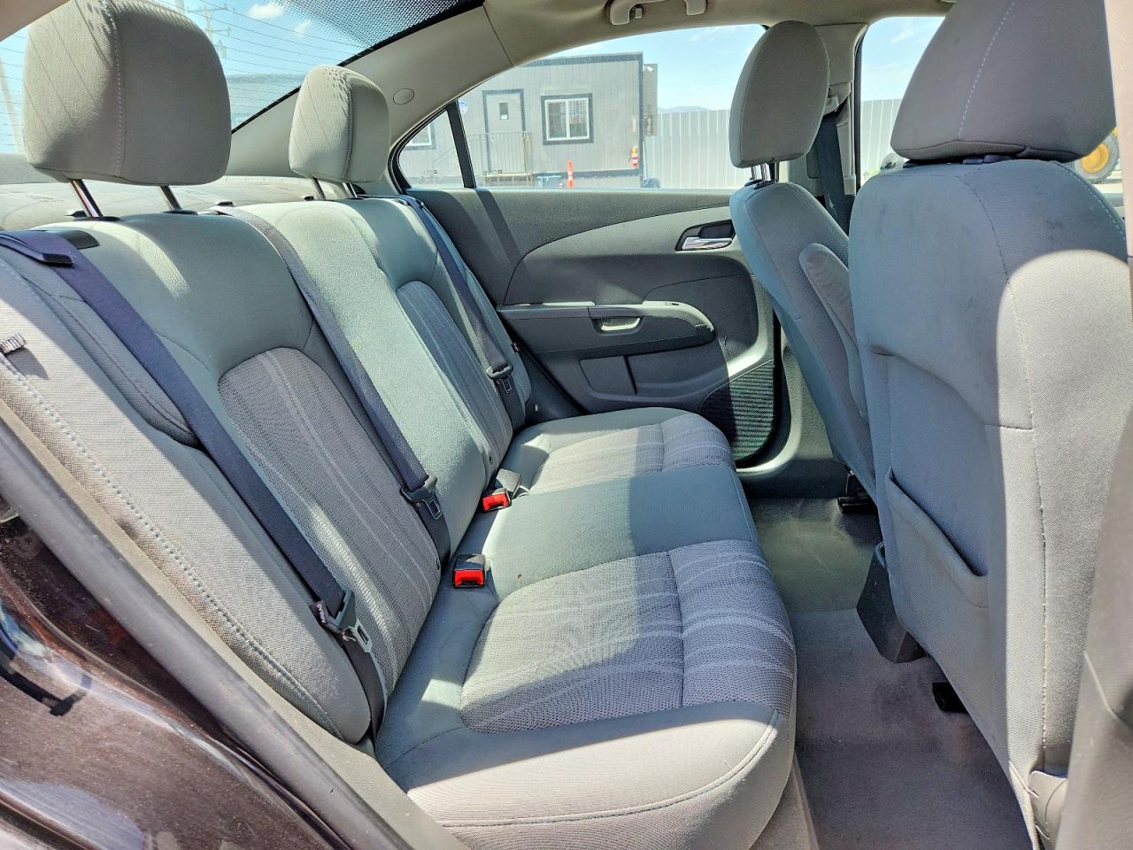 2015 Chevrolet Sonic Lt Gray vin: 1G1JC5SH5F4130927