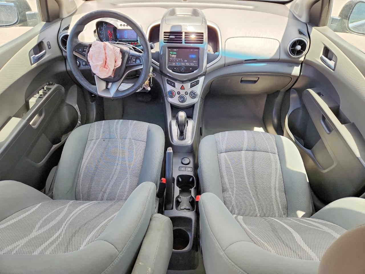 2015 Chevrolet Sonic Lt Gray vin: 1G1JC5SH5F4130927