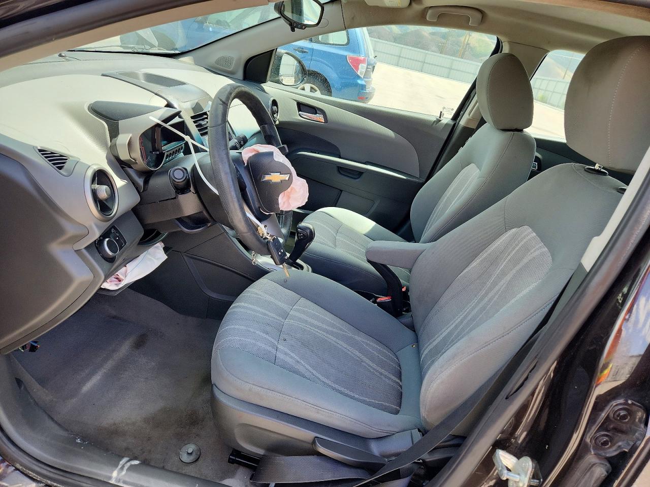 2015 Chevrolet Sonic Lt Gray vin: 1G1JC5SH5F4130927