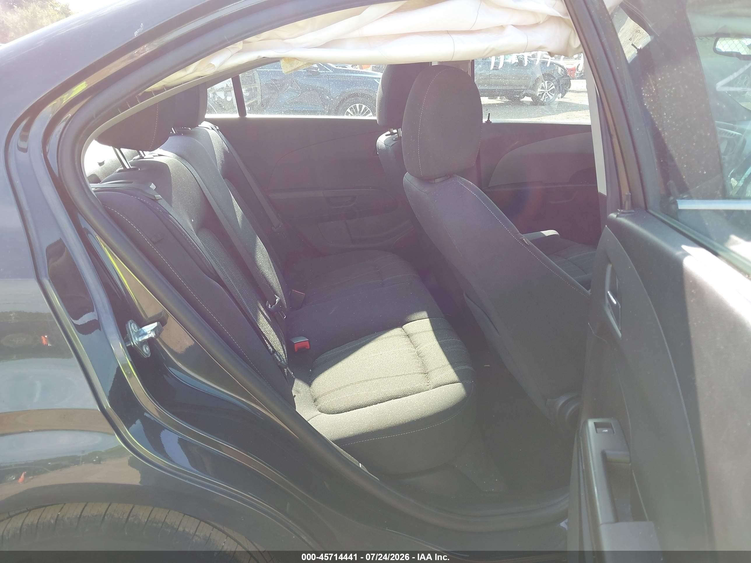 2015 Chevrolet Sonic Lt Auto Gray vin: 1G1JC5SH5F4178041