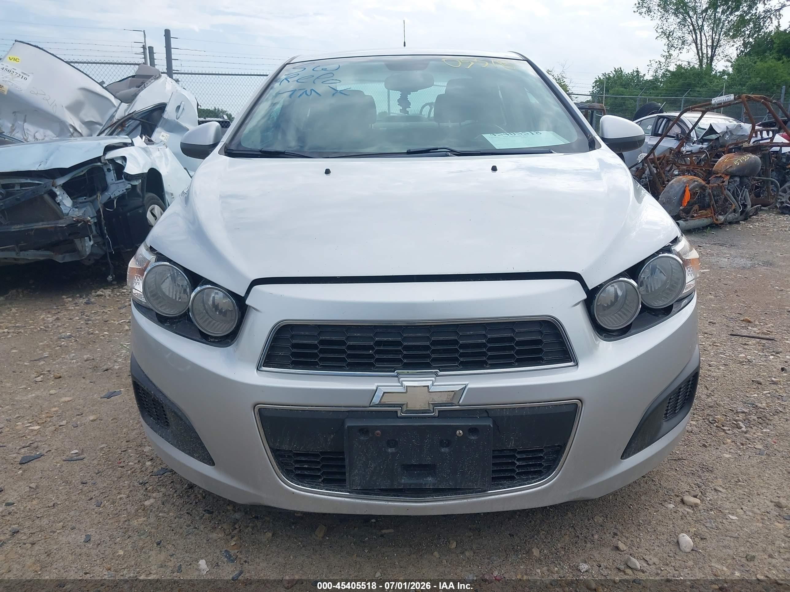 2012 Chevrolet Sonic 2lt Gray vin: 1G1JC5SH6C4106759