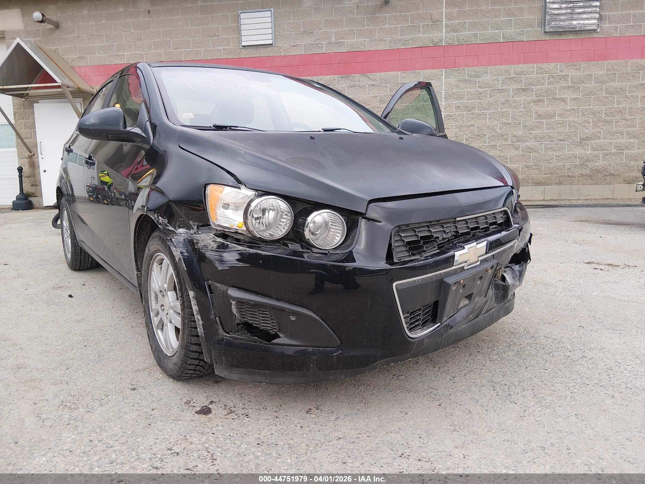 2012 Chevrolet Sonic 2lt Black vin: 1G1JC5SH6C4166458