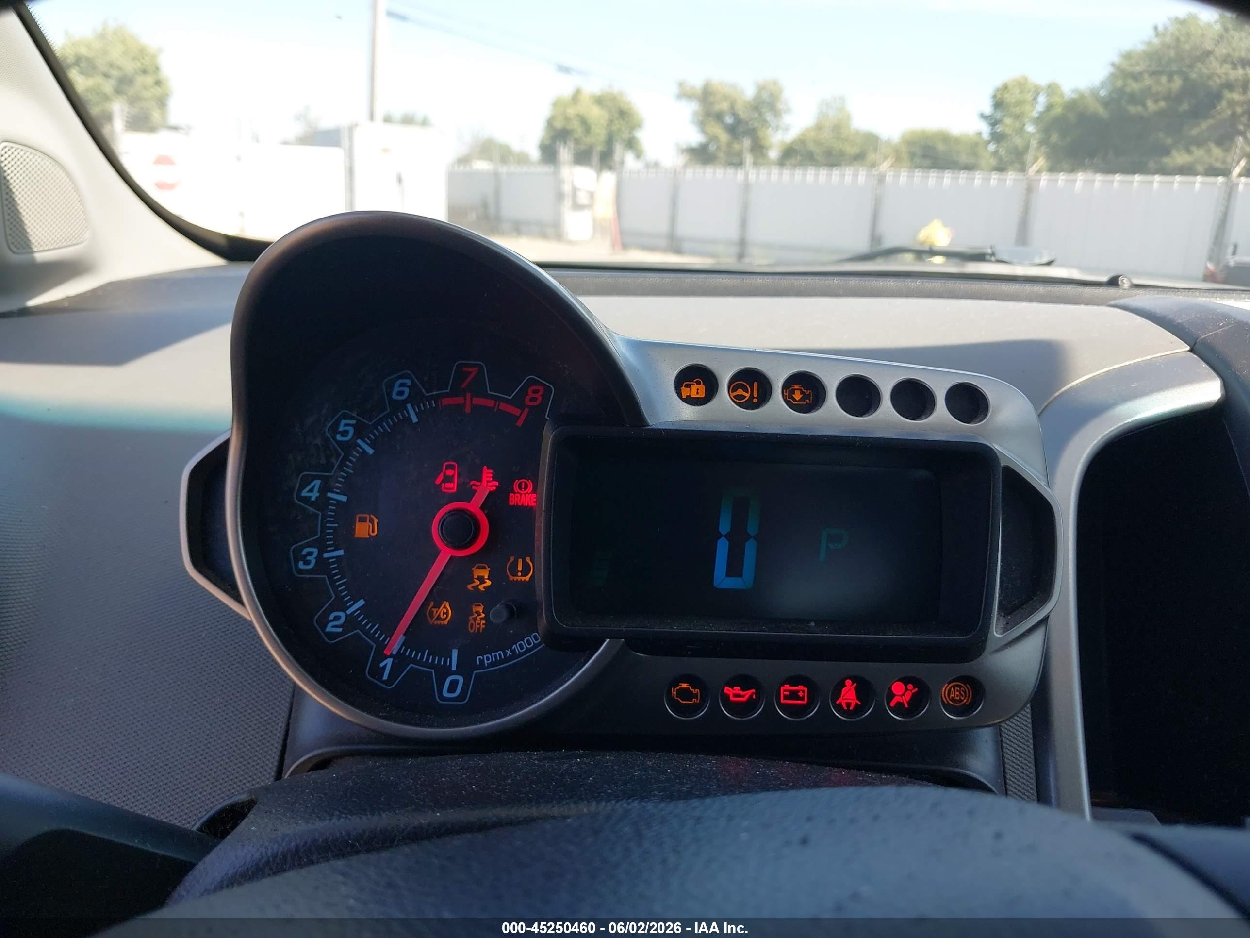 2012 Chevrolet Sonic 2lt Blue vin: 1G1JC5SH6C4220101