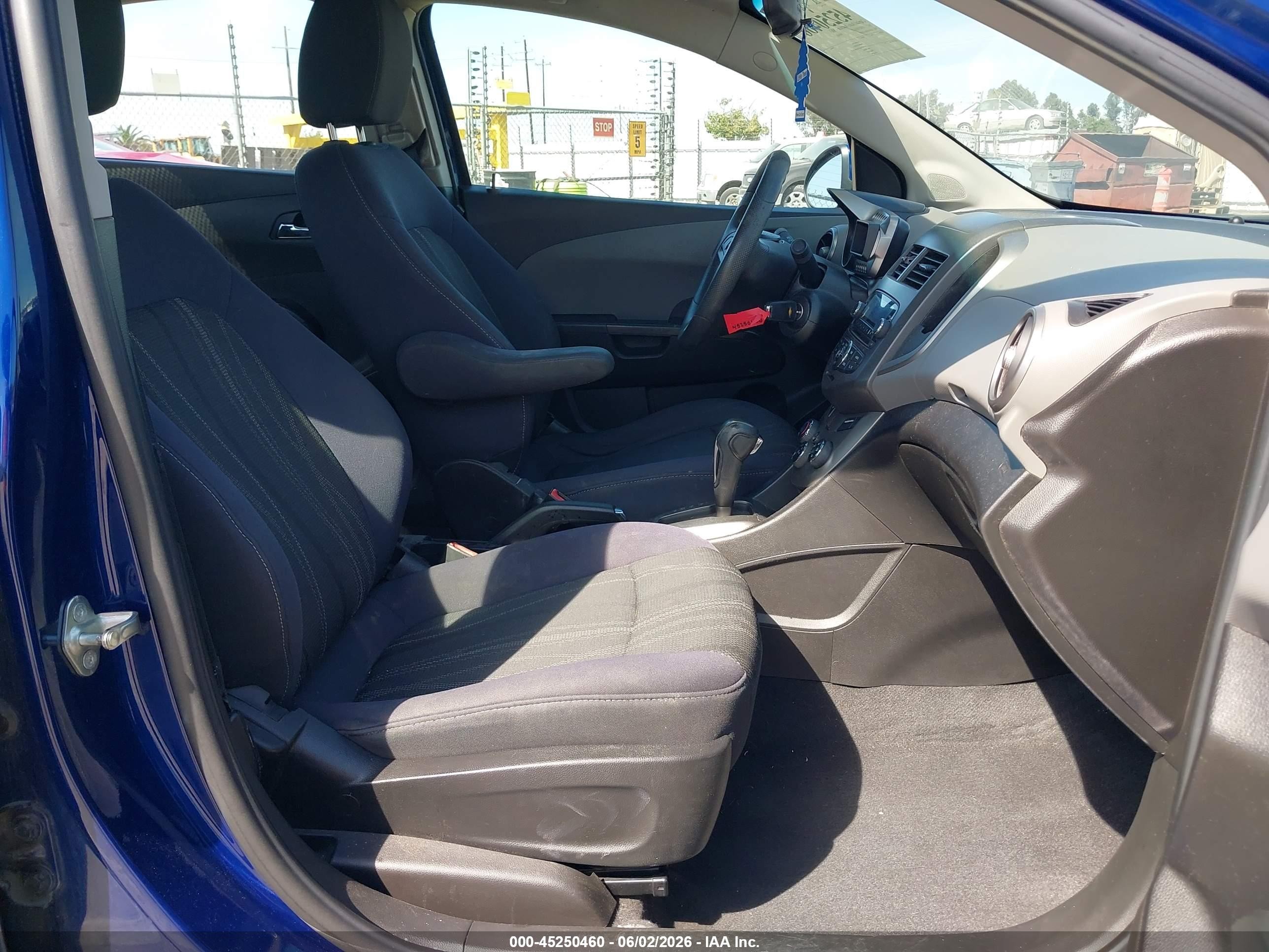 2012 Chevrolet Sonic 2lt Blue vin: 1G1JC5SH6C4220101