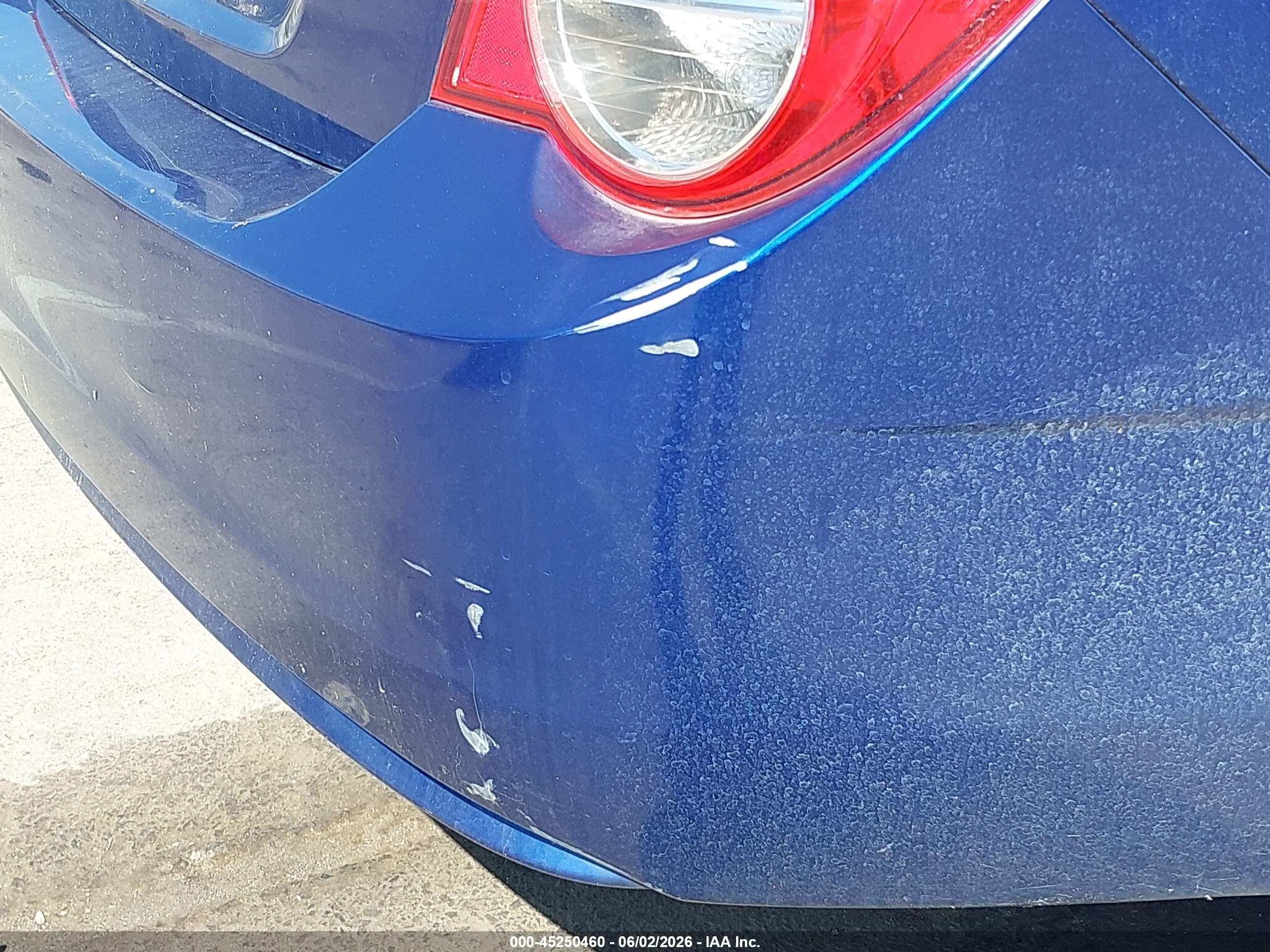 2012 Chevrolet Sonic 2lt Blue vin: 1G1JC5SH6C4220101
